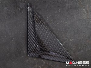 Maserati Ghibli Interior Trim - Carbon Fiber - Door Triangle Trim Kit